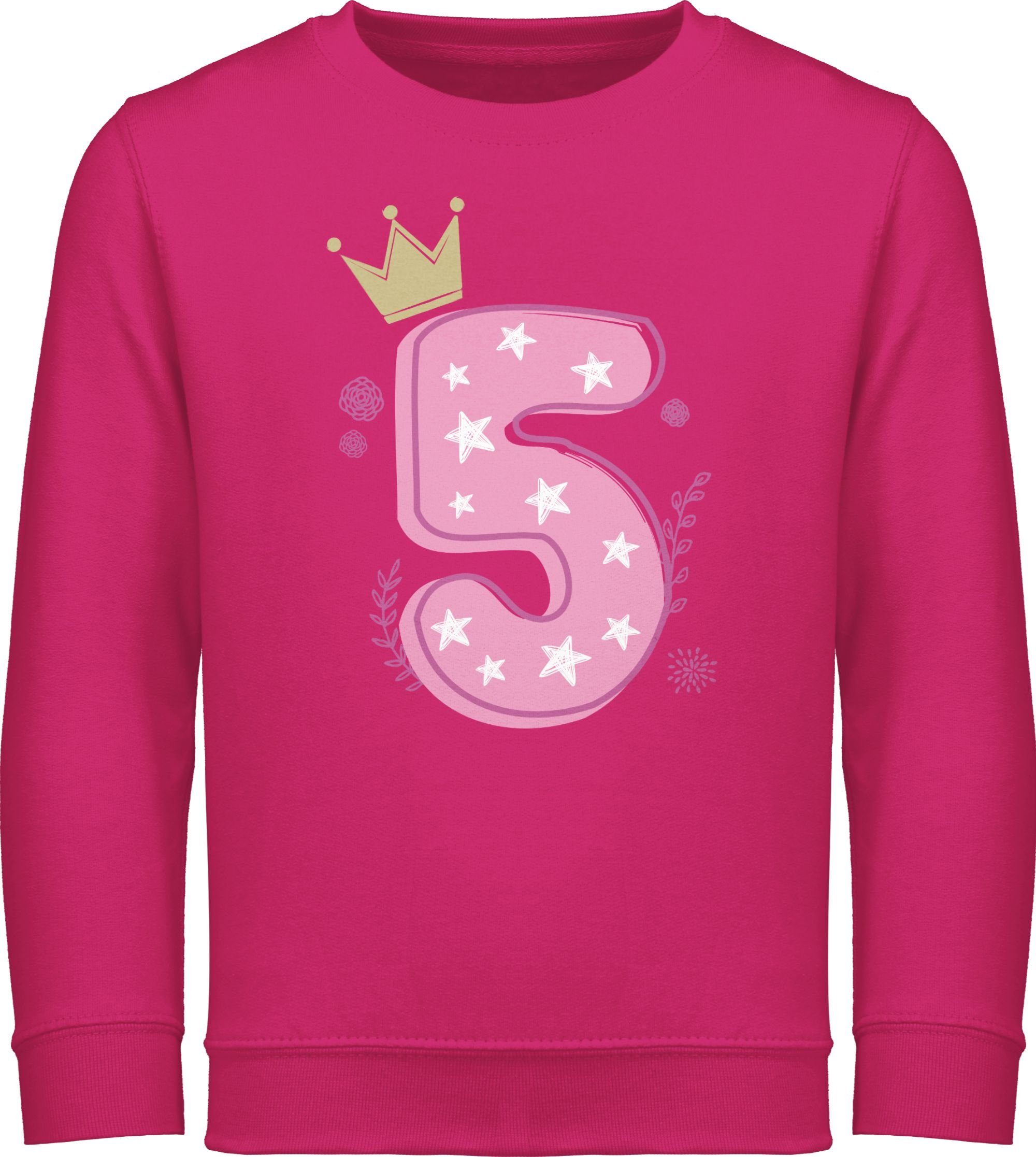 Kinder Sweatshirt | 5. Geburtstag Motiv | Level 5 Freigeschaltet | 80% Baumwolle